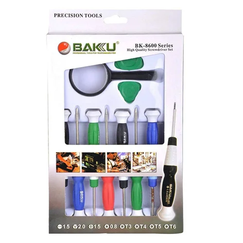 مجموعه 8 عددی پیچ گوشتی باکو مدل BK-8600