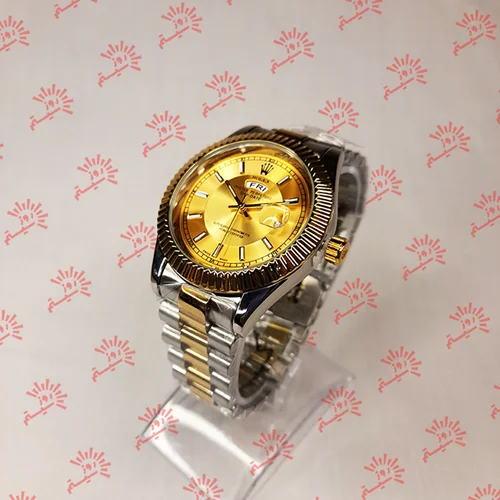 ساعت رولکس (ست زنانه و مردانه) طلایی