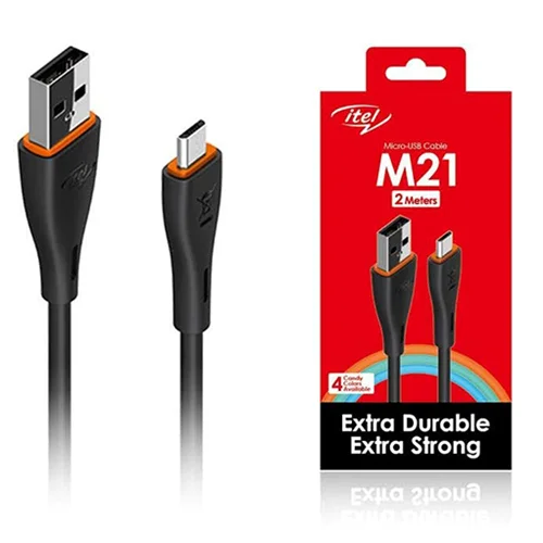 کابل شارژ میکرو 2 متری Itel-M21