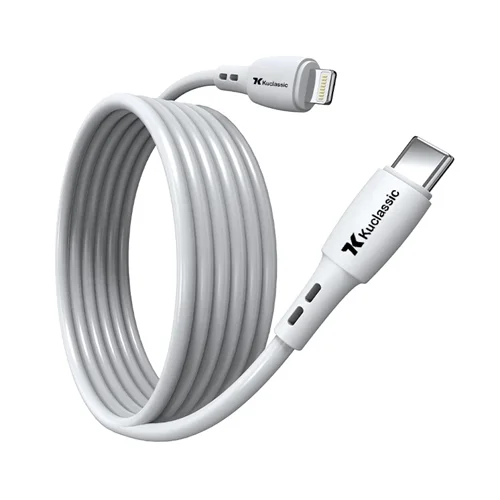 کابل تبدیل USB-C به لایتنینگ کوکلاسیک مدل Q-19 طول 1 متر