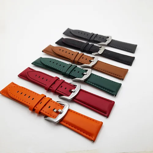 بند چرم ساعت مچی سایز 22