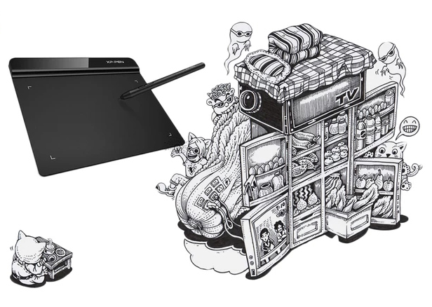 قلم نوری اکس پی.پن مدل Star G640