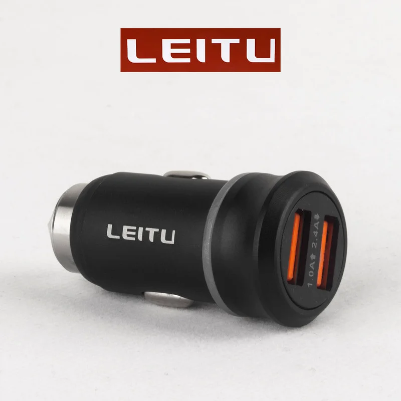 شارژر فندکی لیتو مدل C2 LIGHTNING به همراه کابل تبدیل لایتنینگ