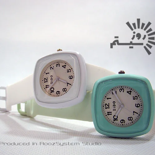 ساعت پاستیلی صفحه مربع زیدو ZIDO