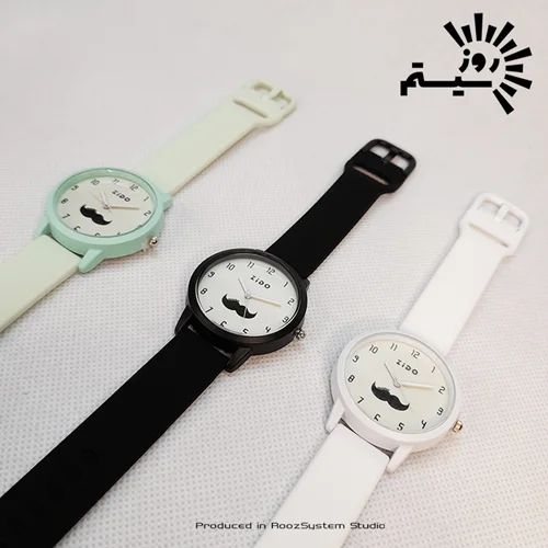 ساعت پاستیلی صفحه گرد زیدو ZIDO